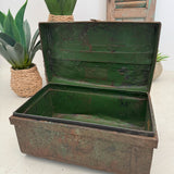 Valigia baule in ferro vintage Jaipur modello H - OrchideaMilano1981