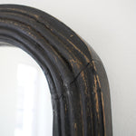 Specchiera da parete in legno Crown Black - OrchideaMilano1981