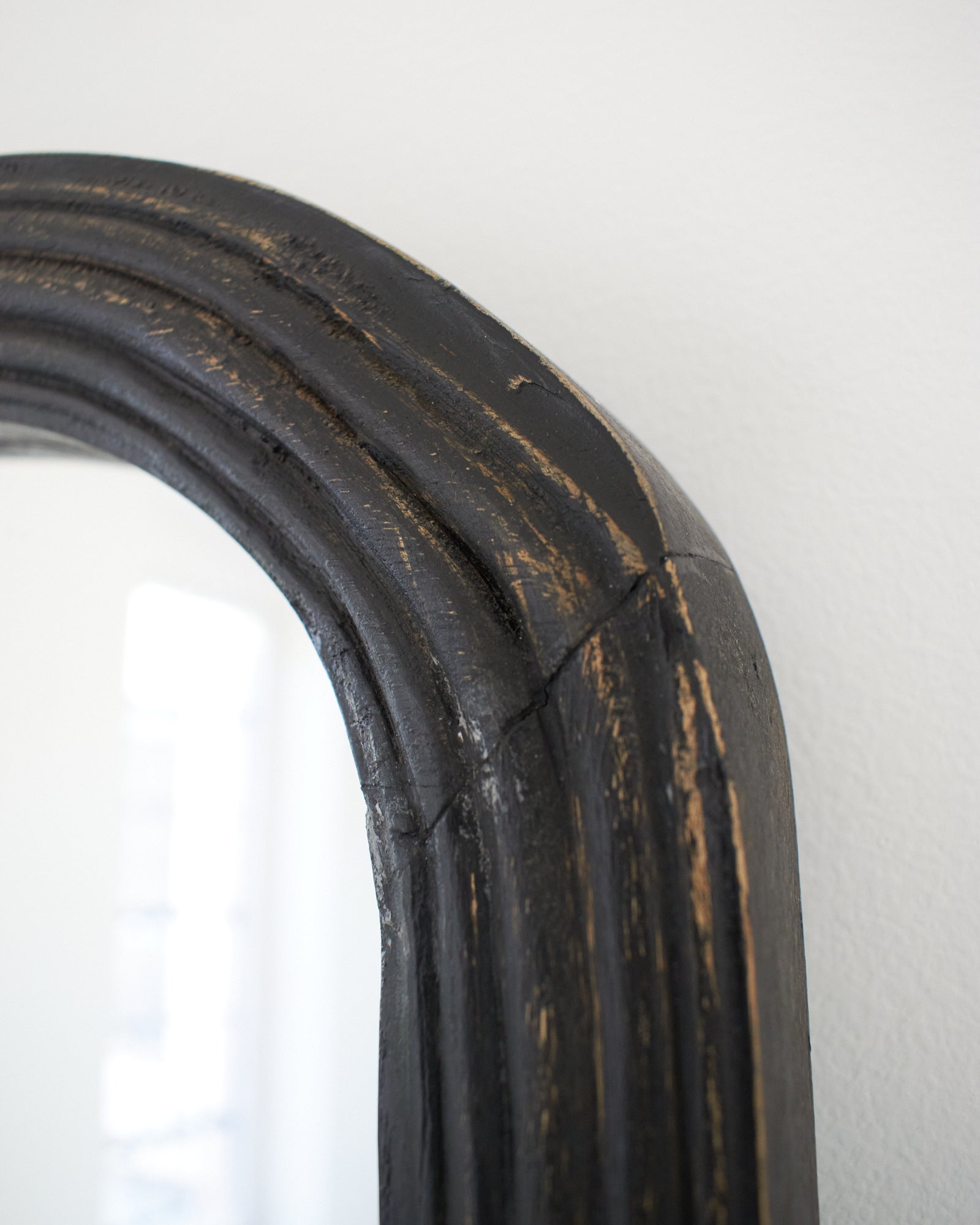 Specchiera da parete in legno Crown Black - OrchideaMilano1981
