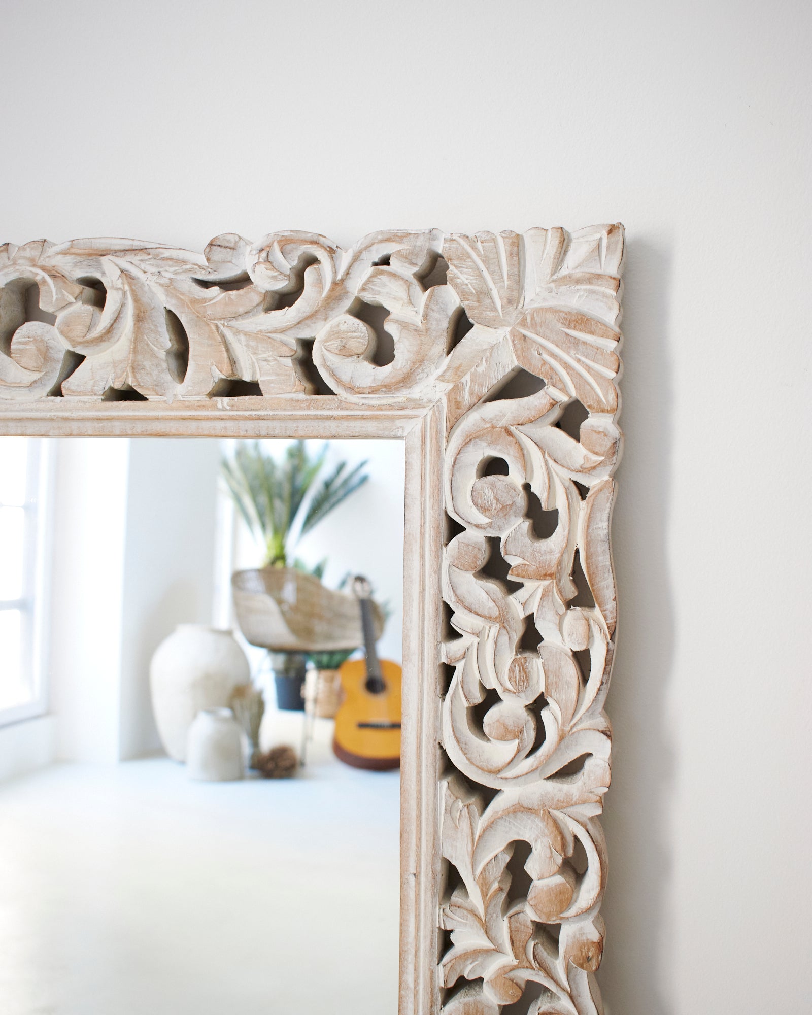 Specchiera da parete in legno Casablanca - OrchideaMilano1981