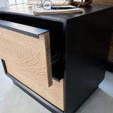 Comodino in legno massello di rovere Oakwood 50 cm - OrchideaMilano1981