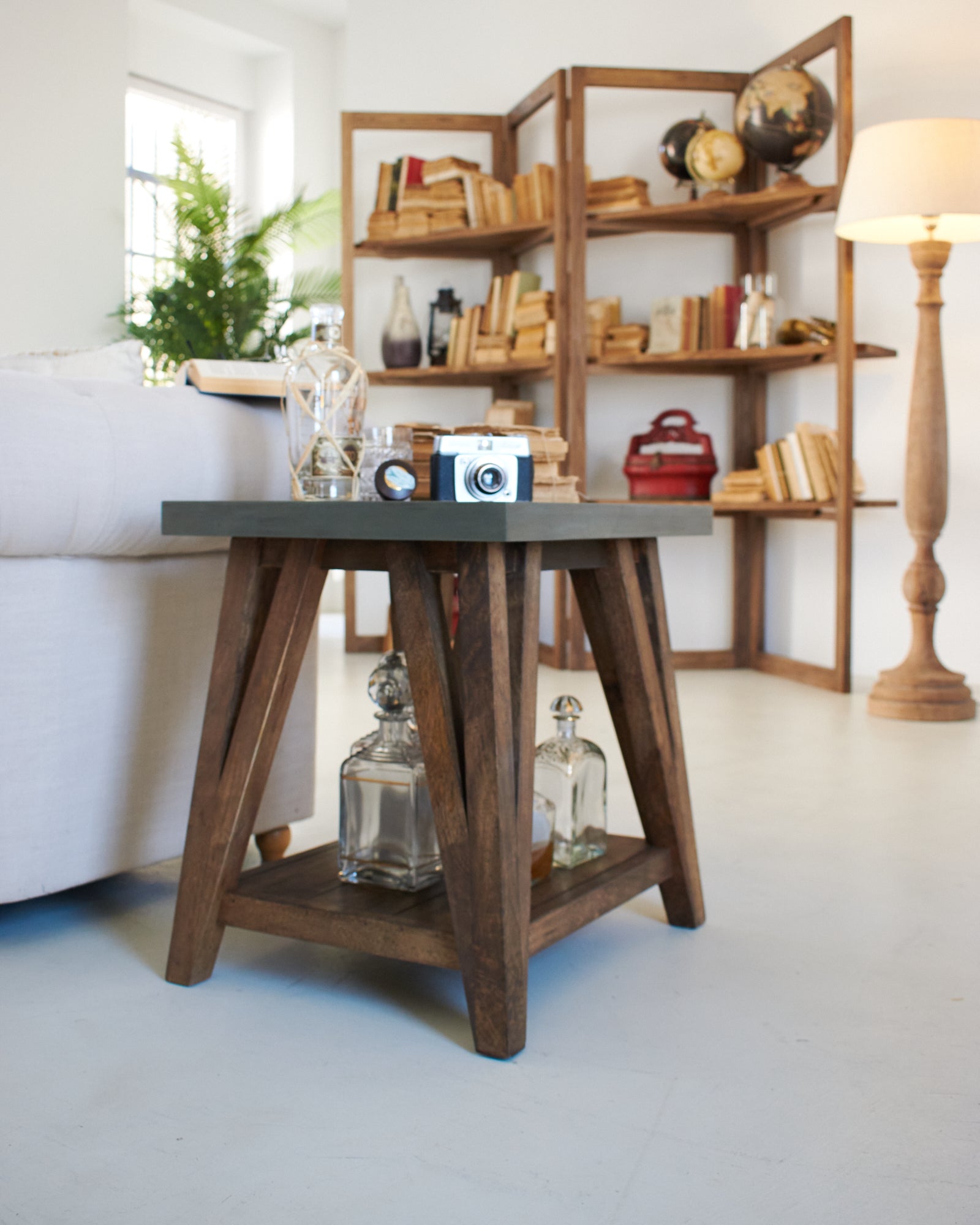 Tavolino da salotto moderno in legno Concrete - OrchideaMilano1981