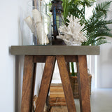Consolle moderna in legno Concrete - OrchideaMilano1981