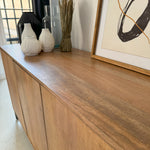 Credenza 4 ante in legno e ferro Skyline 180 cm - OrchideaMilano1981