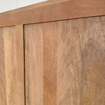 Credenza 2 ante a vetro in legno e ferro Skyline 110 cm - OrchideaMilano1981