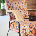 Poltrona in tessuto kilim e ferro Teepee - OrchideaMilano1981