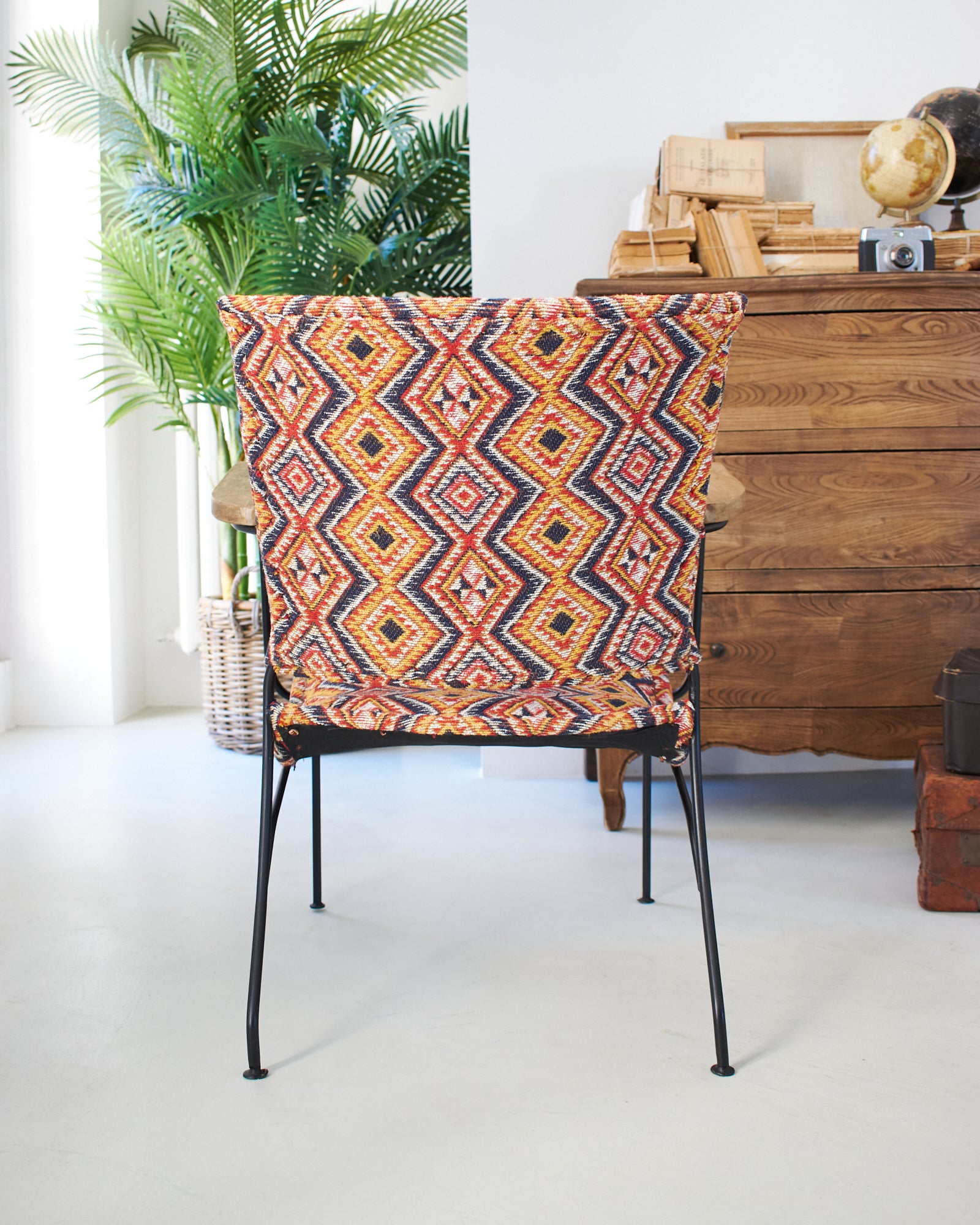 Poltrona in tessuto kilim e ferro Teepee - OrchideaMilano1981