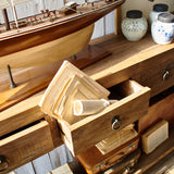 Consolle 4 cassetti in legno massello Grenier - OrchideaMilano1981