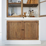 Vetrina 2 ante in legno massello Andalusia 120 cm - OrchideaMilano1981