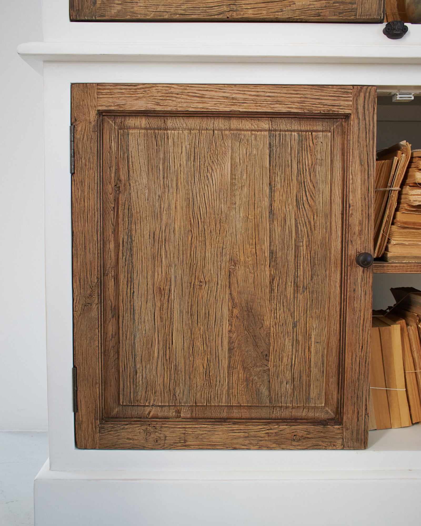 Vetrina 2 ante in legno massello Andalusia 120 cm - OrchideaMilano1981