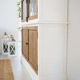 Vetrina 2 ante in legno massello Andalusia 120 cm - OrchideaMilano1981