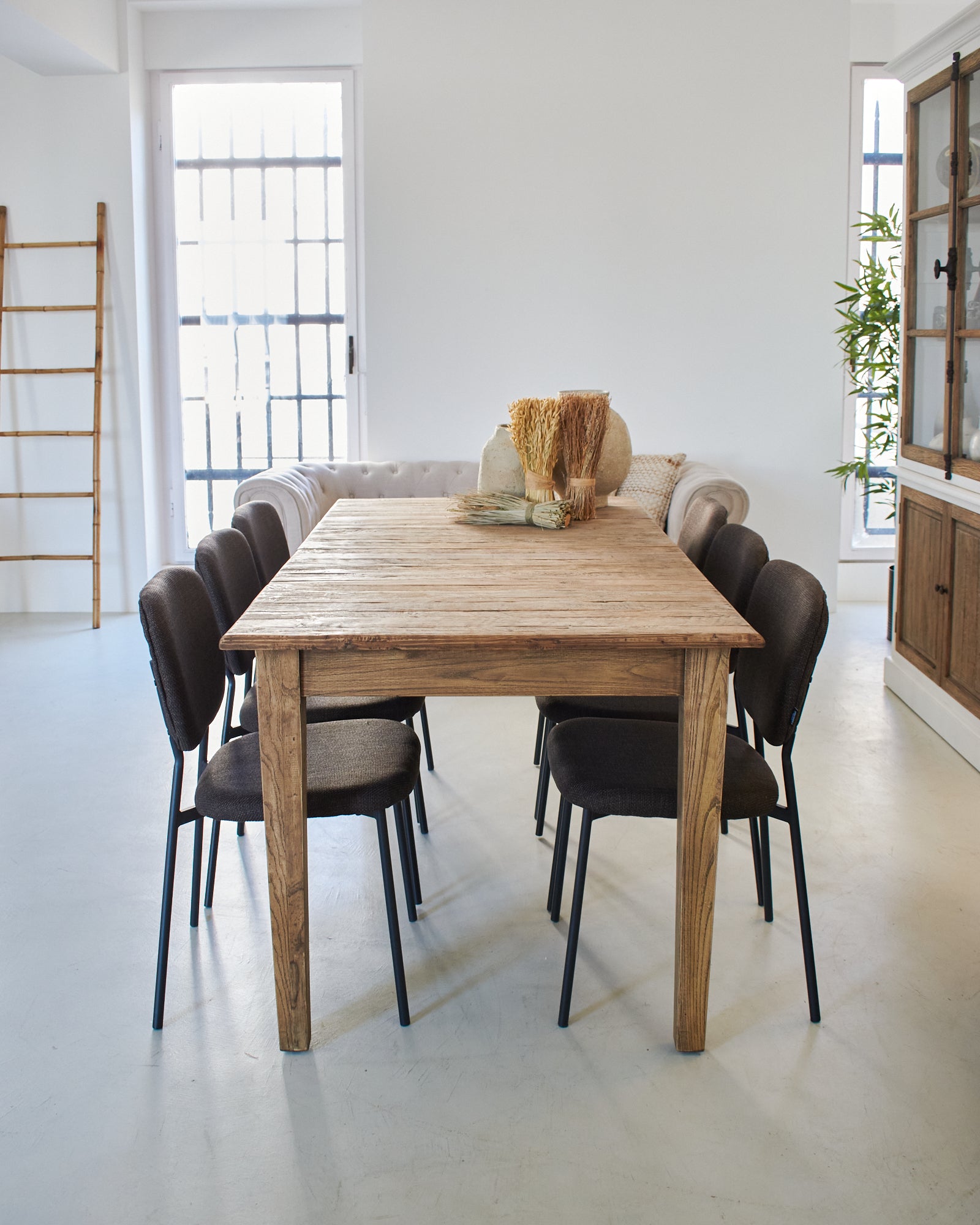 Tavolo allungabile in legno di rovere di recupero Depot 90-180 cm - OrchideaMilano1981