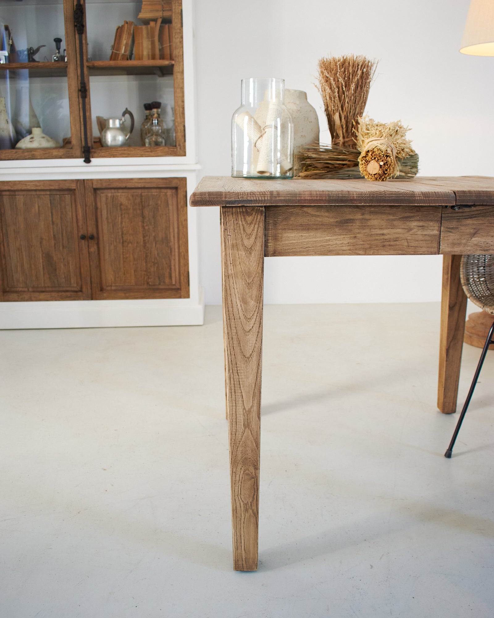 Tavolo allungabile in legno di rovere di recupero Depot 90-180 cm - OrchideaMilano1981