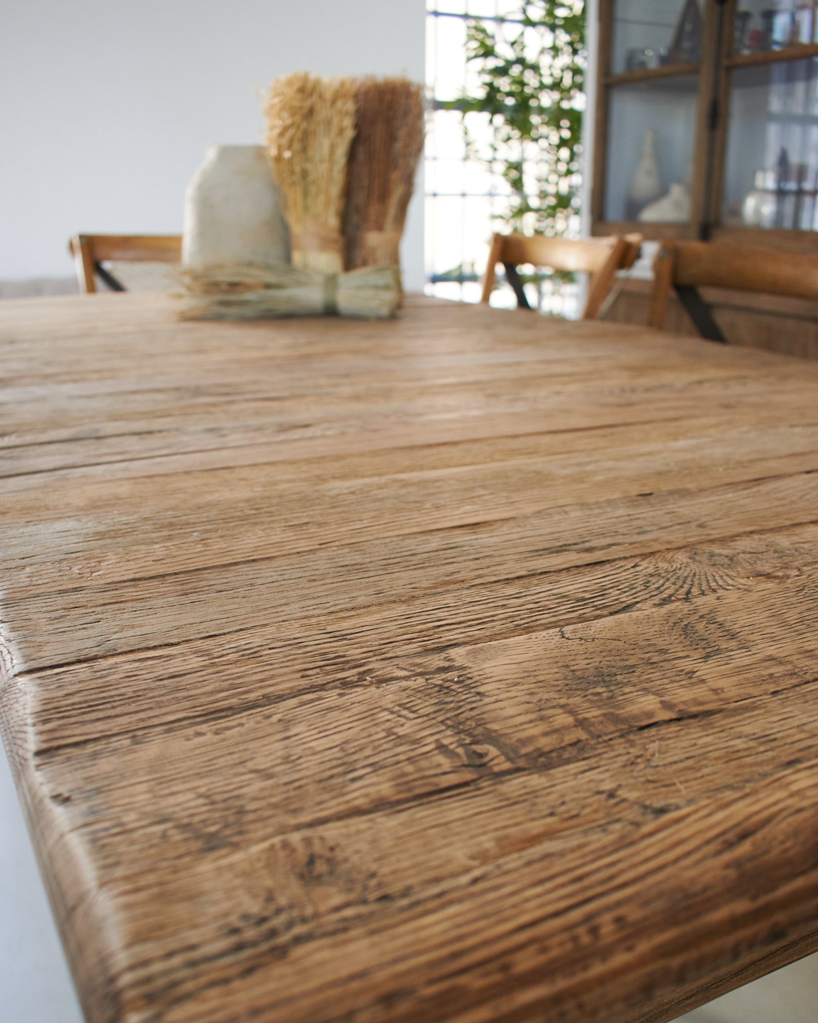 Tavolo allungabile in legno di rovere di recupero Depot 90-180 cm - OrchideaMilano1981