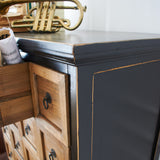 Cassettiera 28 cassettini in legno massello Apoteke 88 cm - OrchideaMilano1981