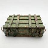 Baule in legno vintage Army modello B - OrchideaMilano1981