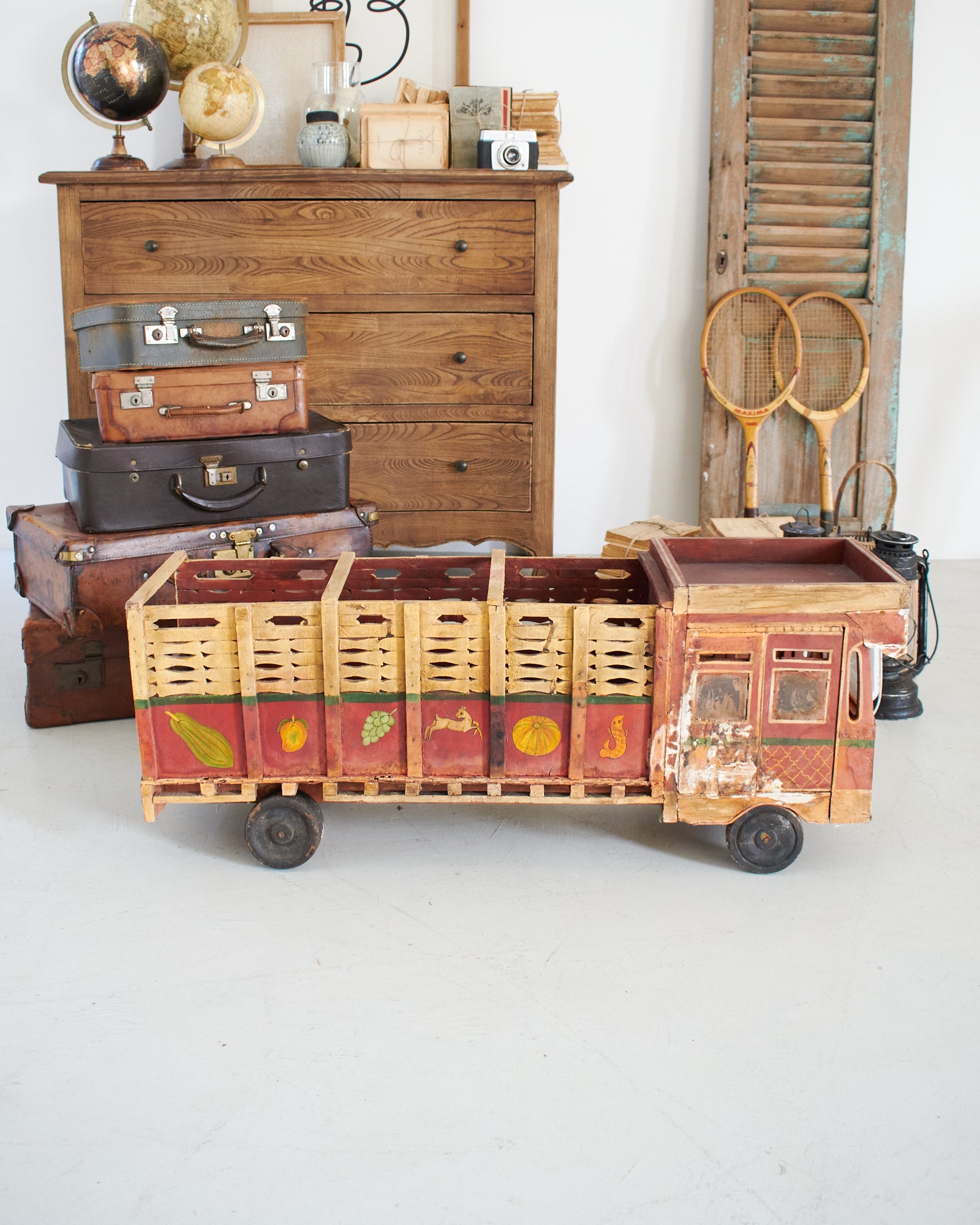 Camion in legno Indian Original Truck modello B - OrchideaMilano1981