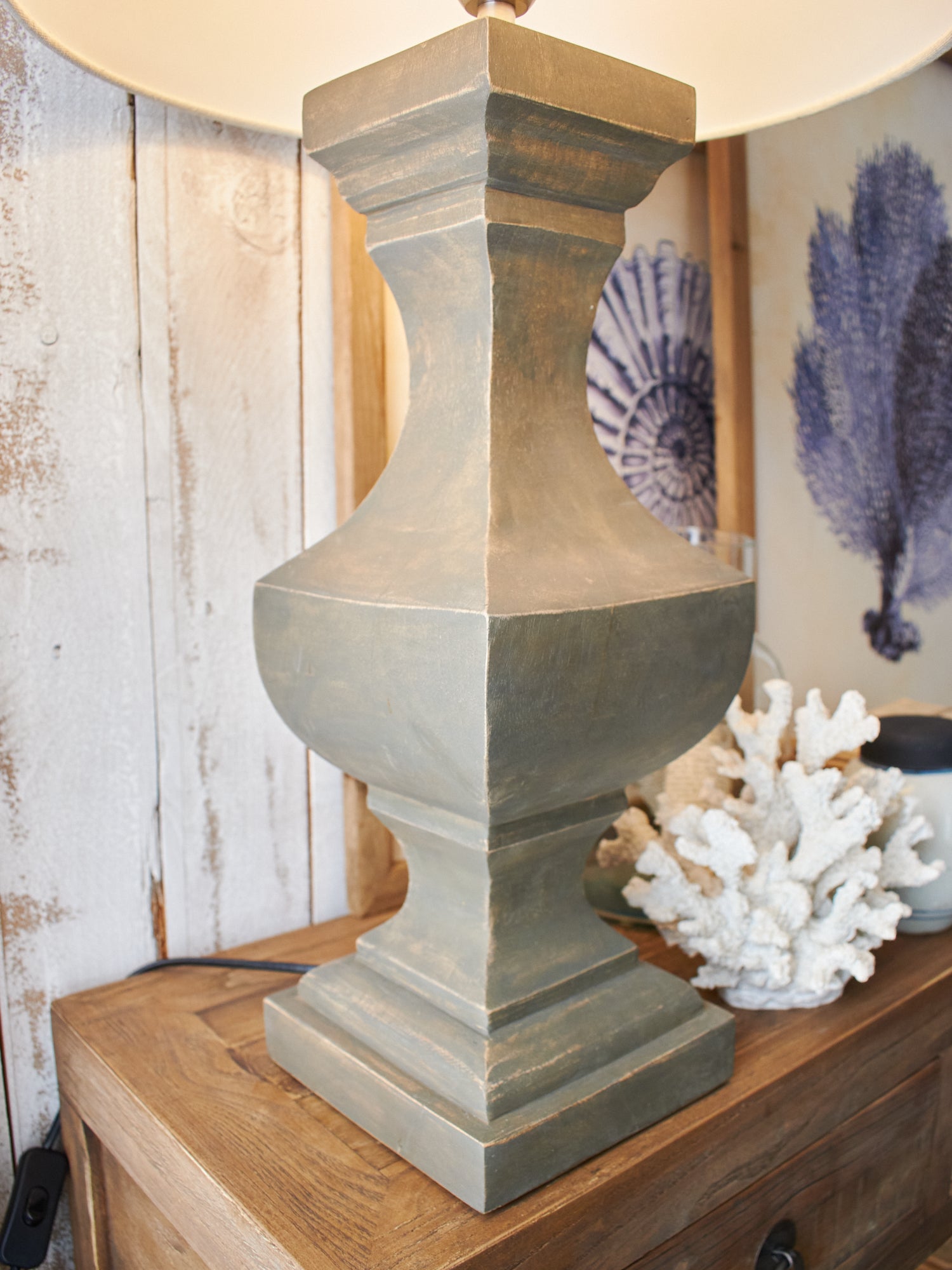 Lampada da tavolo in legno Chambord - OrchideaMilano1981