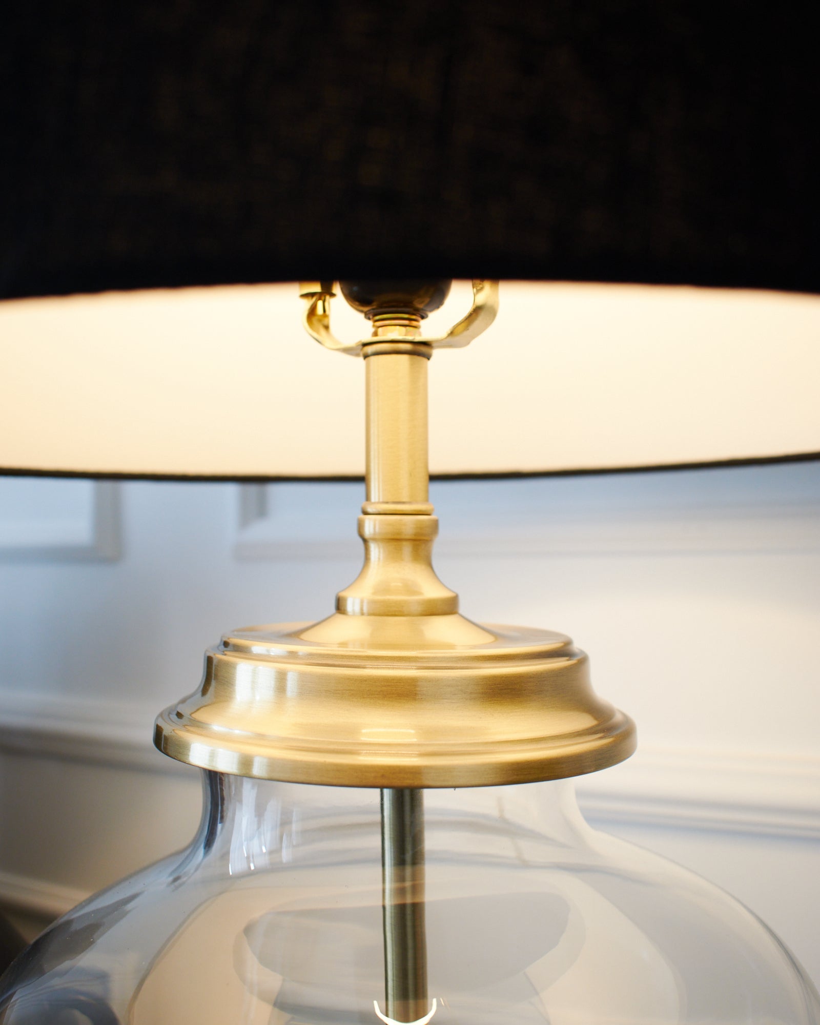 Lampada da tavolo in metallo e vetro Pigalle - OrchideaMilano1981