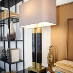 Lampada da tavolo in marmo e metallo Grosvenor - OrchideaMilano1981