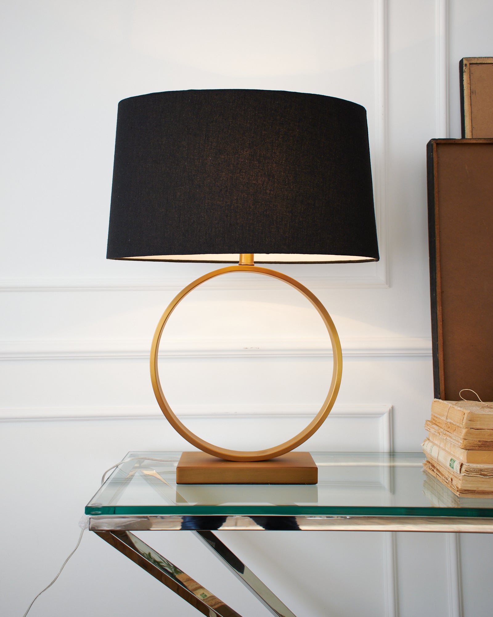 Lampada da tavolo in metallo Kensington - OrchideaMilano1981