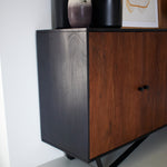 Credenza in legno massello e ferro Impronte 170 cm - OrchideaMilano1981
