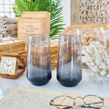 Bicchieri in vetro Luxury Home set da 6 - OrchideaMilano1981