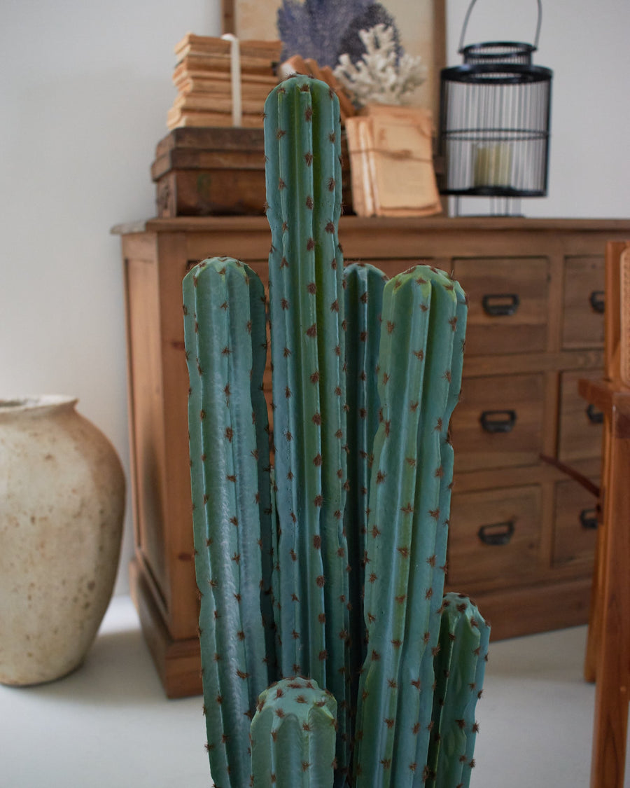 Cactus artificiale con vaso Mexico - OrchideaMilano1981