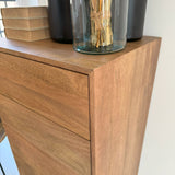 Cassettiera 5 cassetti in legno e ferro Skyline 60 cm - OrchideaMilano1981