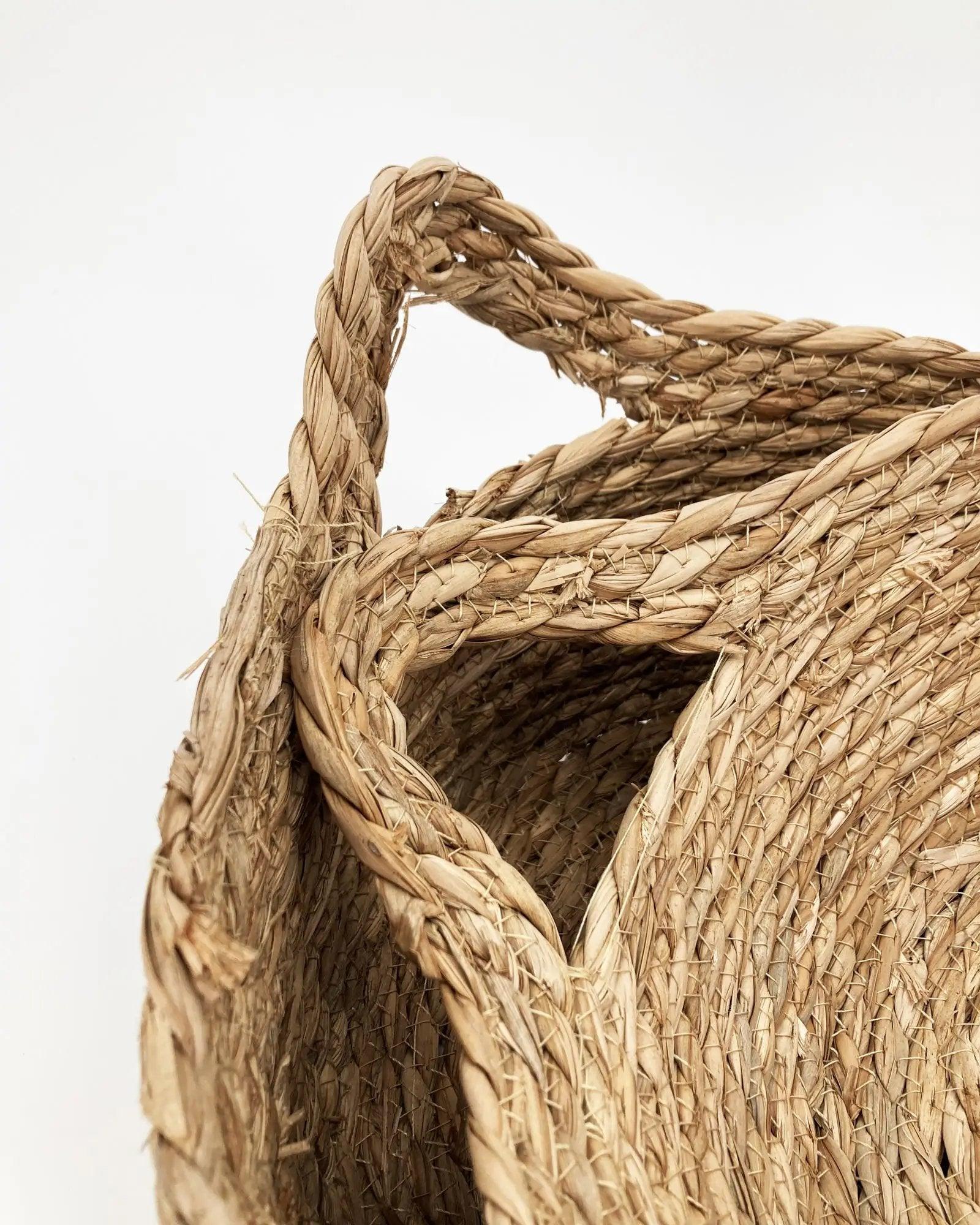 Cesti intrecciati in fibra naturale St. Barth set da 3 - OrchideaMilano1981