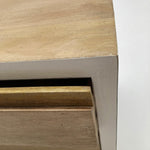 Comodino in legno massello Acqua 55 cm - OrchideaMilano1981