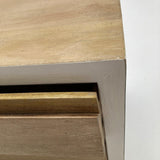 Comodino in legno massello Acqua 55 cm - OrchideaMilano1981