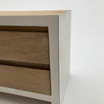Comodino in legno massello Acqua 55 cm - OrchideaMilano1981