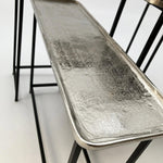 Consolle moderne in alluminio e ferro Modern Style set di 3 - OrchideaMilano1981