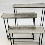 Consolle moderne in alluminio e ferro Modern Style set di 3 - OrchideaMilano1981
