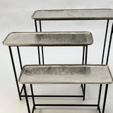 Consolle moderne in alluminio e ferro Modern Style set di 3 - OrchideaMilano1981