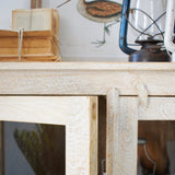 Credenza in legno e vetro Pantelleria 70 cm - OrchideaMilano1981