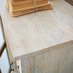 Credenza in legno e vetro Pantelleria 70 cm - OrchideaMilano1981