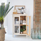 Credenza in legno e vetro Pantelleria 70 cm - OrchideaMilano1981