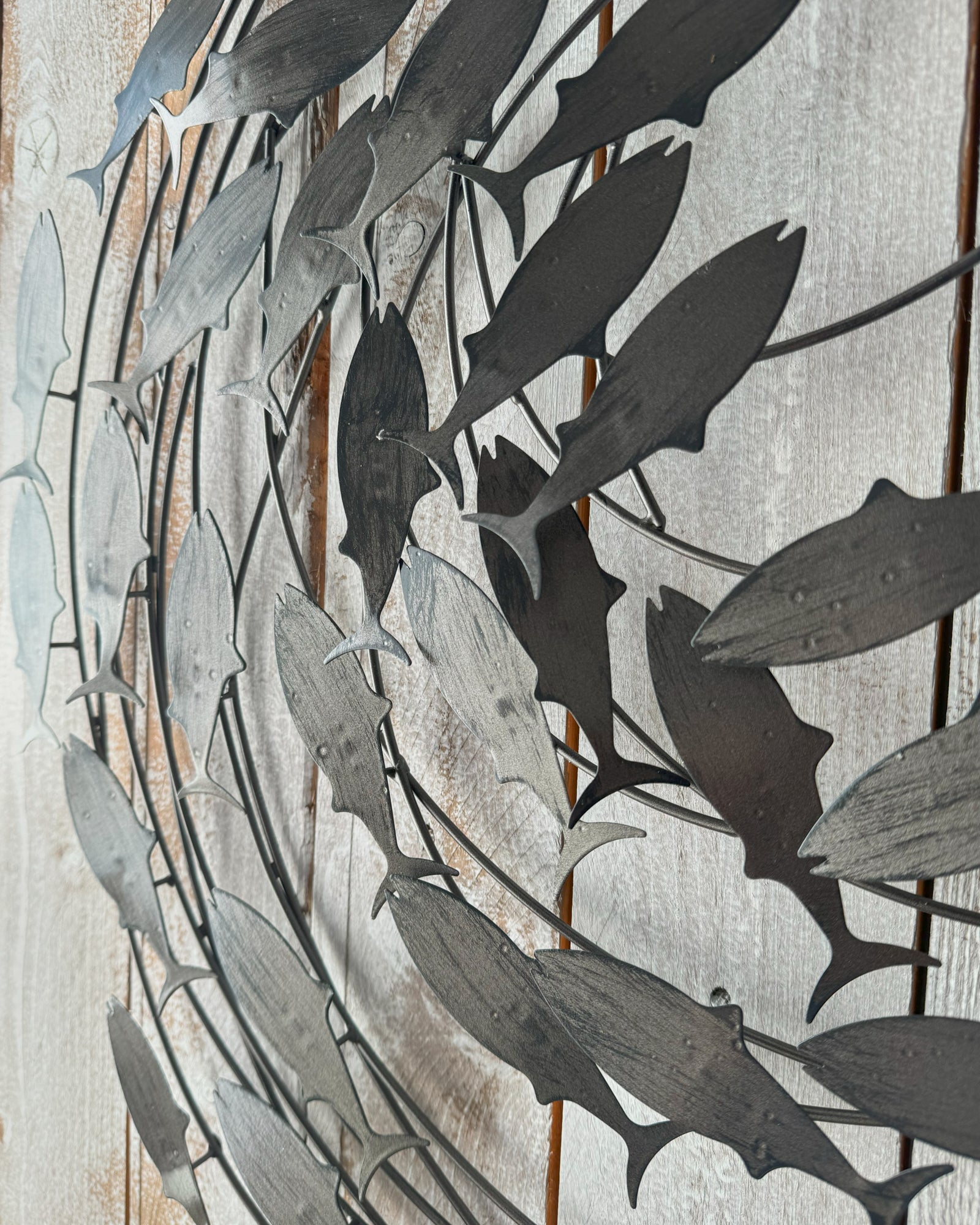 Decorazione da parete in ferro Ventotene Orchidea Milano 1981
