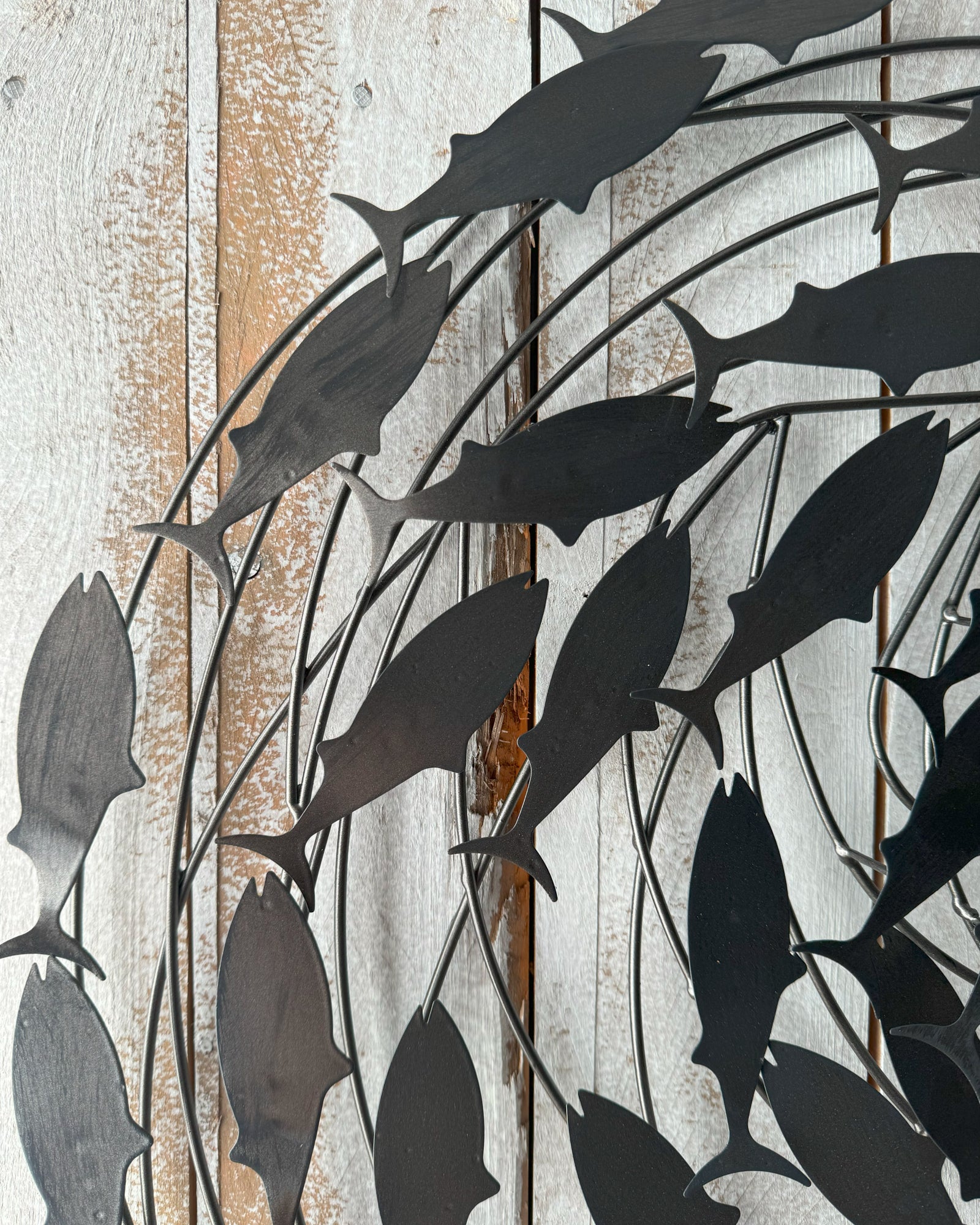 Decorazione da parete in ferro Ventotene Orchidea Milano 1981