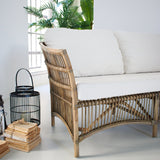 Divano 2 posti in kubu con cuscini St. Kitts 150 cm - OrchideaMilano1981