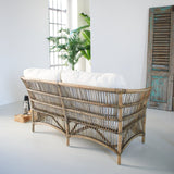 Divano 2 posti in kubu con cuscini St. Kitts 150 cm - OrchideaMilano1981