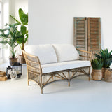 Divano 2 posti in kubu con cuscini St. Kitts 150 cm - OrchideaMilano1981
