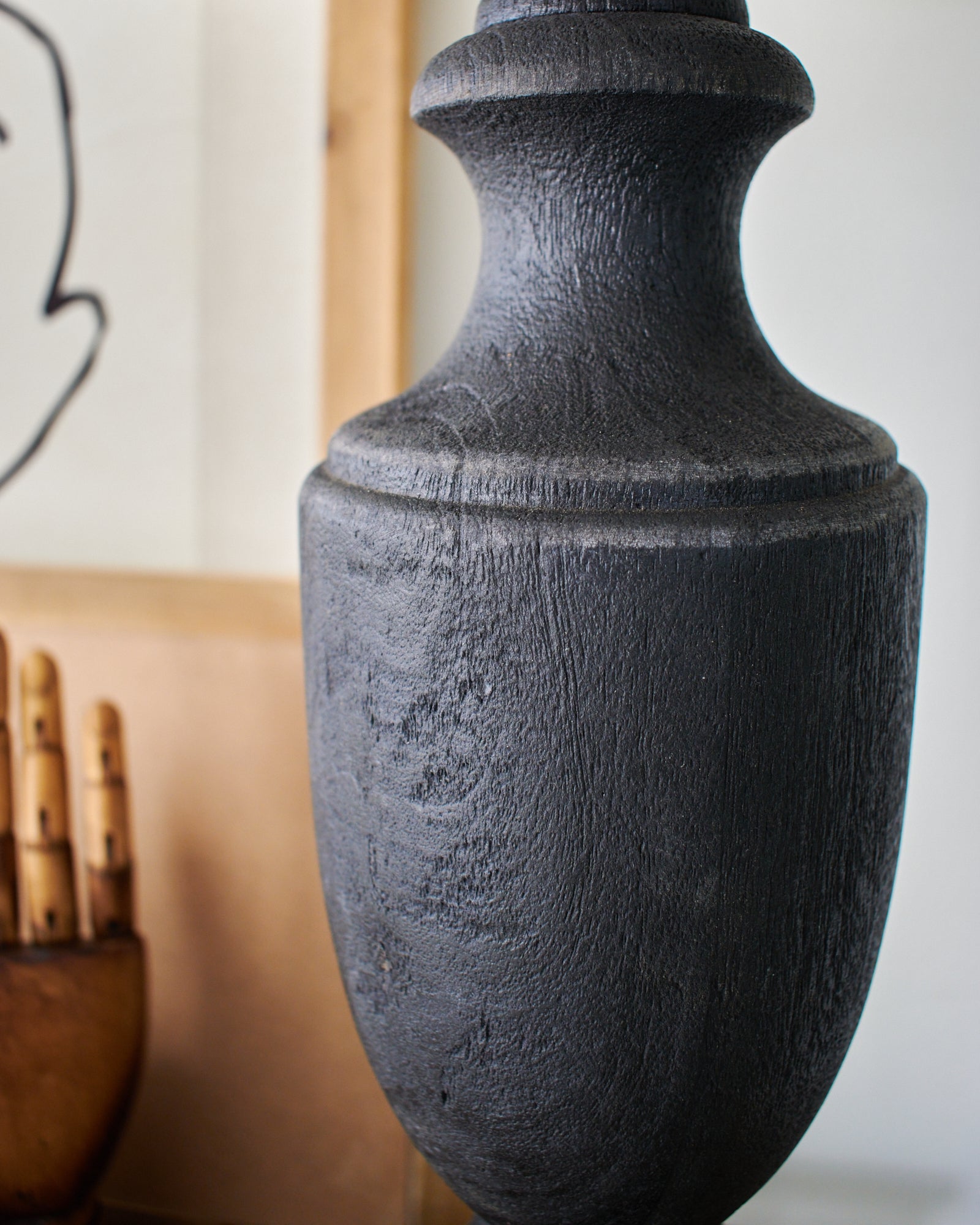 Lampada da tavolo in legno Lanzarote - OrchideaMilano1981
