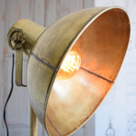 Lampada da terra in ferro Gold Antique - OrchideaMilano1981