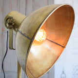 Lampada da terra in ferro Gold Antique - OrchideaMilano1981