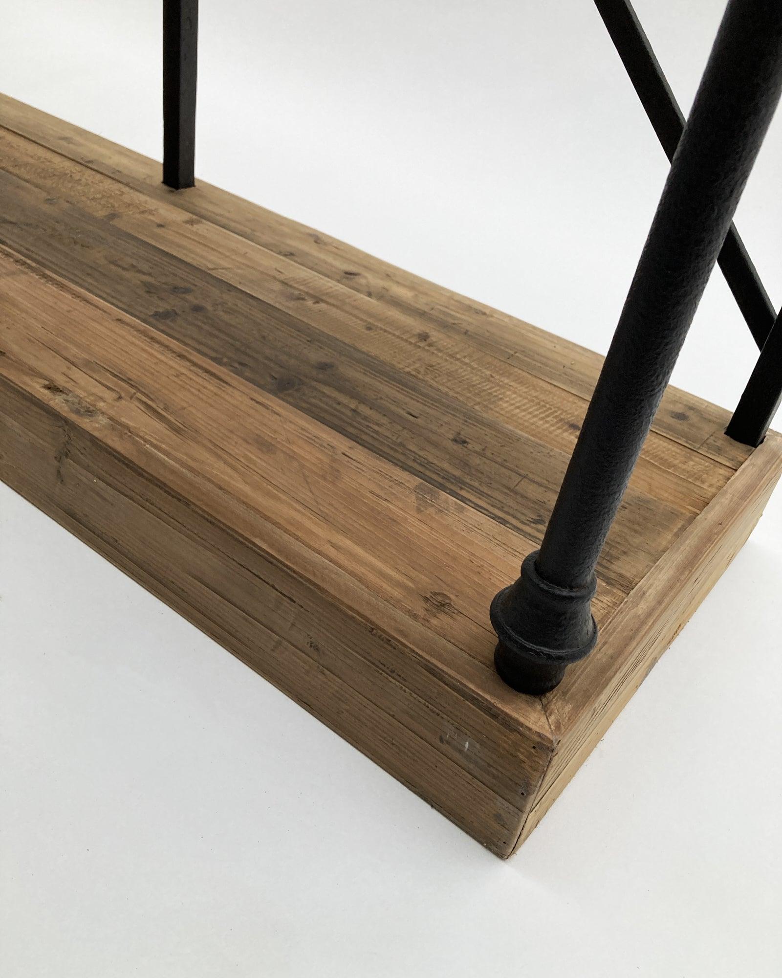 Libreria industriale in legno e ferro Boulangerie XL 213 cm - OrchideaMilano1981