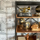Libreria in ferro e legno Industrial Big 92 cm - OrchideaMilano1981