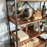 Libreria in ferro e legno Industrial Big 92 cm - OrchideaMilano1981